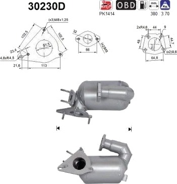 Katalysator AS 30230D