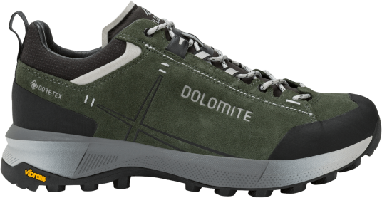 Dolomite Men"s Vernale Hike Low GORE TEX Shoes Olive Green 45