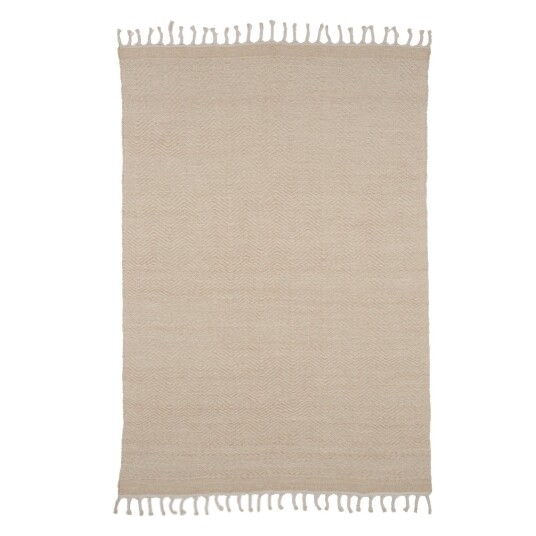 Venture Design Loke teppe Hvit/beige 350 x 252 cm Beige