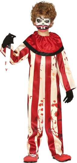 Fiestas Guirca Morderklovn Jumpsuit Barn Karnevalskostyme Medium Fiestas Guirca Morderklovn Jumpsuit Barn Karnevalskostyme Medium
