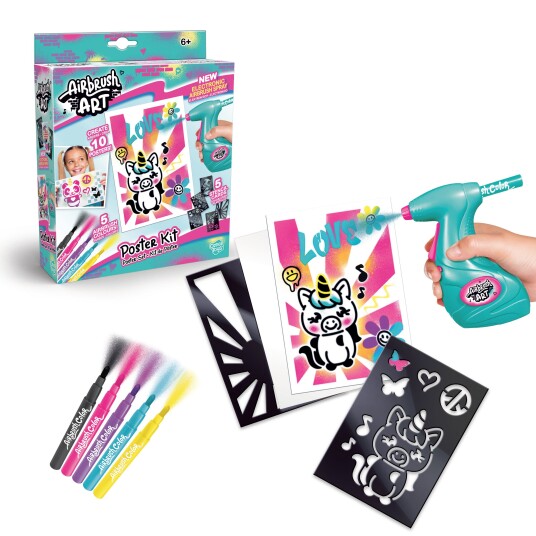 Airbrush Art Mini Poster Kit 11015 Airbrush Art Mini Poster Kit 11015