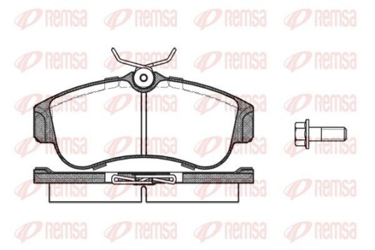 Bremseklosser REMSA 0320.00 Bremseklosser REMSA 0320.00