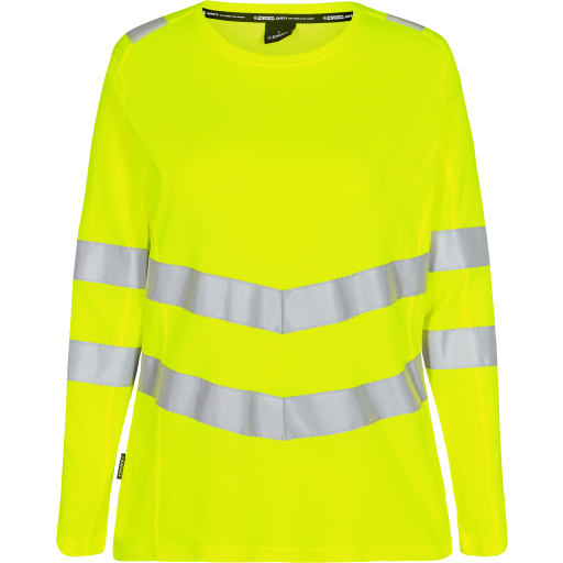 Engel Safey dame langermet T-skjorte Hivis gul SEW-9543-182-38 XS