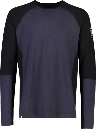Mons Royale Men's Olympus Long Sleeve Black/Iron Black / 9 Iron M