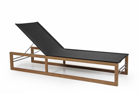 Brafab Vevi hvileseng Teak/svart Natur Brafab Vevi hvileseng Teak/svart Natur