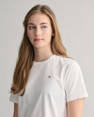 Teens Shield T-Skjorte WHITE 158/164