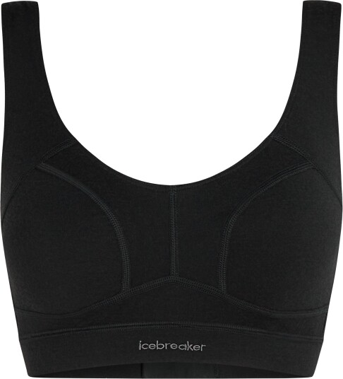 Icebreaker Women Merino Queens Clasp Bra Black Xs Icebreaker Women Merino Queens Clasp Bra Black Xs