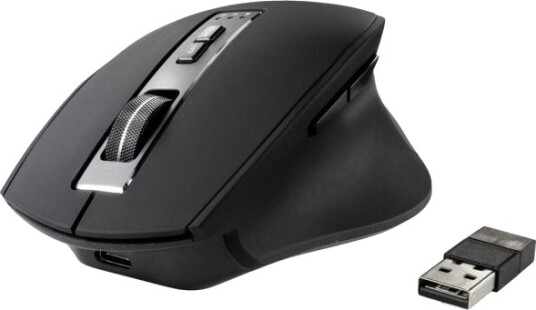 Renkforce Rf Wm 300 Ergonomisk Mus Bluetooth Trådløs Optisk Svart Grå Renkforce Rf Wm 300 Ergonomisk Mus Bluetooth Trådløs Optisk Svart Grå