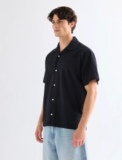 Wrangler Ss Resort Shirt Black M x 00 Wrangler Ss Resort Shirt Black M x 00