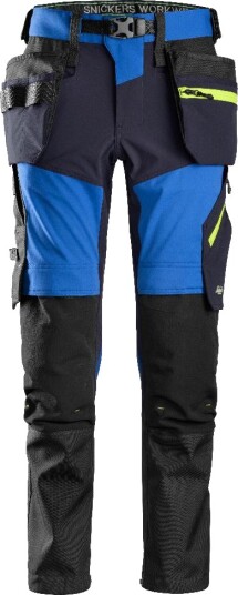 Snickers Håndverksbukse 6940 Flexiwork Unisex, Str. C56, Blå