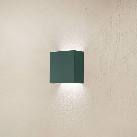 Argon LED-vegglampe Gianto up/down grønn