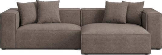 Havana 3 seters Lav Sofa med vendbar divan   Brun