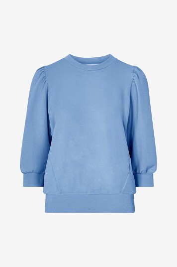 Selected FEMME   Collegegenser slfTenny 3/4 Sweat Top   Blå