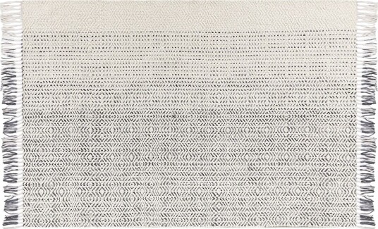 Omerli Ullteppe 160x230 cm - Svart/hvit