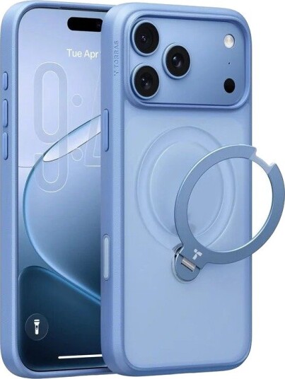 Torras Ostand Q3 Spin - blue - iPhone 18 Pro