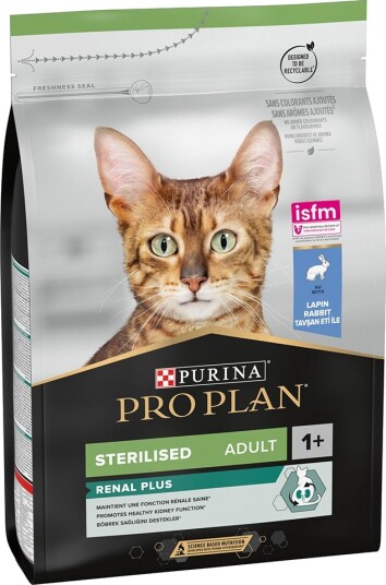 Pro Plan Tørrfôr Adult Purina Pienso Para Gatos En Oferta 9 + ¡Gratis Sterilised Renal Plus Con Conejo 12 kg 3 kg