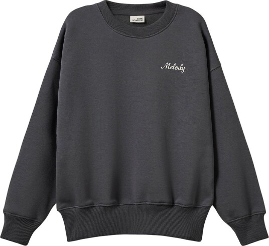 Sofie Schnoor Collegegenser EliSY Dark Grey Sofie Schnoor 10 år (140) Collegegenser Grå