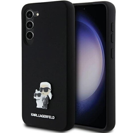 Karl Lagerfeld Hardcase til Samsung Galaxy S23+ med Metallstift Svart