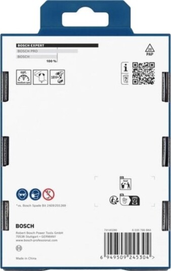 Bosch Accessories Flatt Freserborksett 20 Mm, 22 Mm, 25 Mm - 3 Stk 2608902107