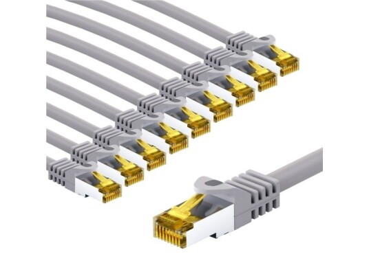 Goobay 69521 5 M Cat7 S/Ftp S-Stp Rj-45 Rj-45 Grå