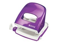 Leitz WOW NeXXt 5008 - Hullemaskine - 30 ark / 3 mm - metall - metallisk violblå