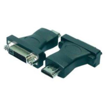 LogiLink HDMI til DVI-D Adapter 19-Pins Male/Female Sort