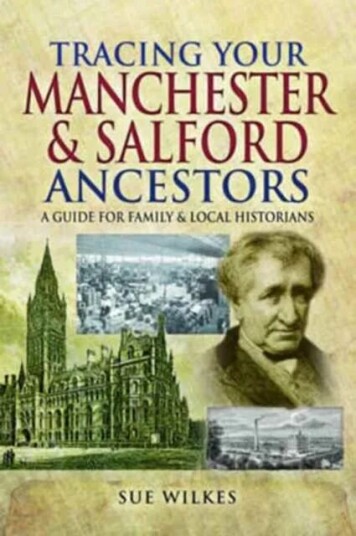 Tracing Your Manchester And Salford Ancestors Av Sue Wilkes