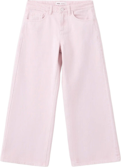 Mango Jeans Wide Leg Pink 140