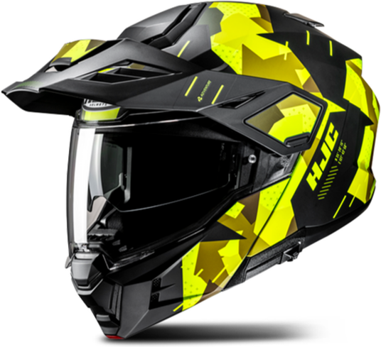 HJC Adventurehjelm I80 Roki Svart-Gul HJC Adventurehjelm I80 Roki Svart-Gul