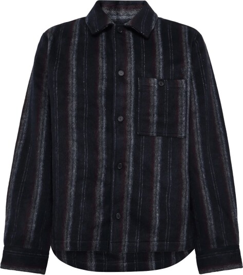 WOOD WOOD Wwclay Overshirt 25494   Navy   XXL