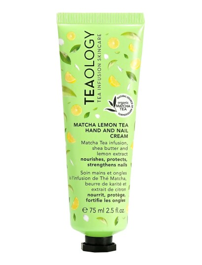 Teaology Skincare Matcha Lemon Tea Hand And Nail Cream - Nude - 75 ML