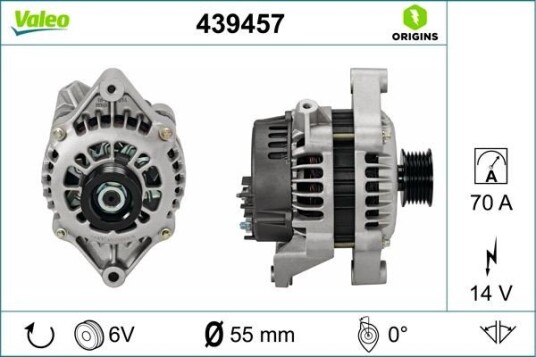 Dynamo VALEO 439457 Dynamo VALEO 439457