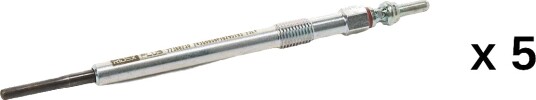 Glødeplugg RIDEX PLUS 243G0241P