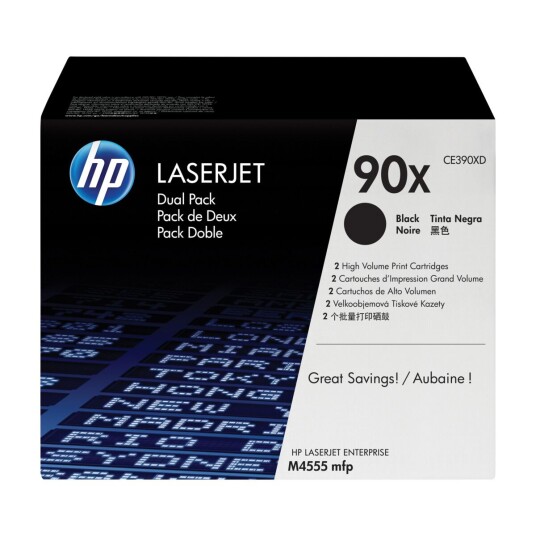 HP 90X 2 STYKKER ORIGINAL SVART