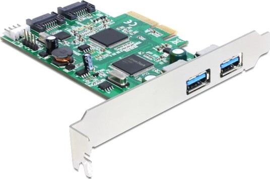 Delock PCIe USB 3.0 + SATA Controller 89359
