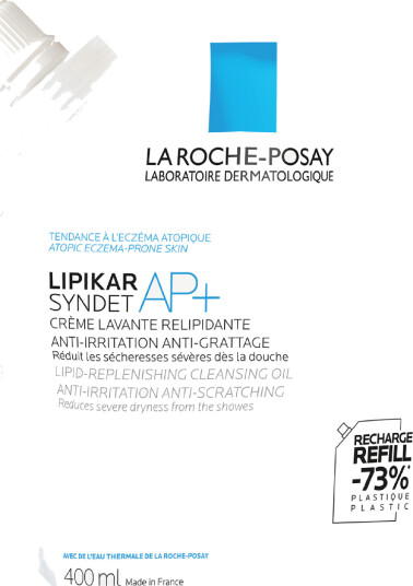 La Roche Posay Lipikar Syndet AP+ Refill 400 ml