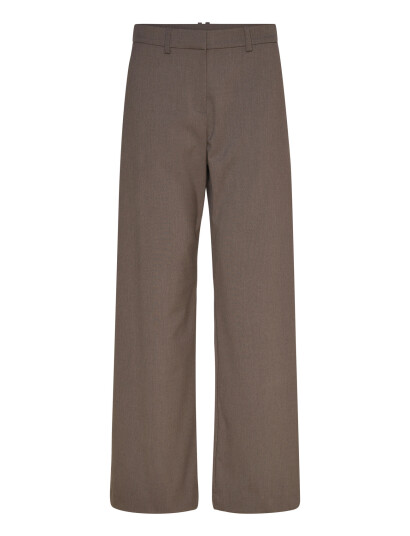 Weekday Low Waisted Loose Fit Suit Trousers Brown 46
