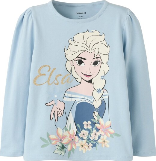 Name It Genser Frossen NmfJala Dempet Blue Name It 7 8 år (122 128) Genser Lyseblå