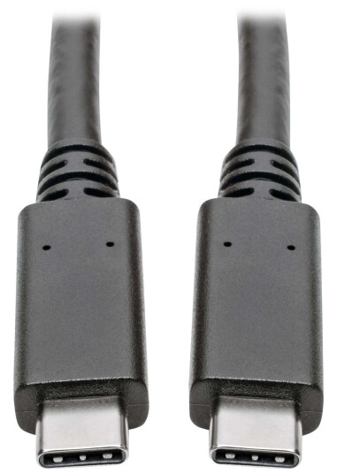 TRIPP LITE USB C to USB Type C Cable 3.1 Gen 1, 5 Gbps 3A Rating M/M 6ft - USB type C-kabel - 24 pin USB-C til 24 pin USB-C - 1.83 m