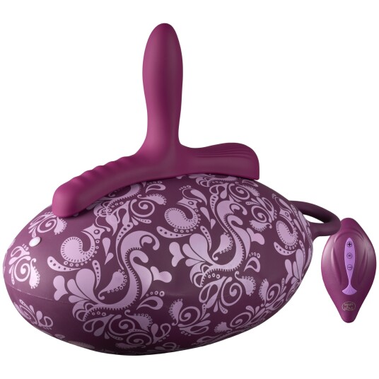 MINDS of LOVE Riding Ball Vibrerende Pute - Purple