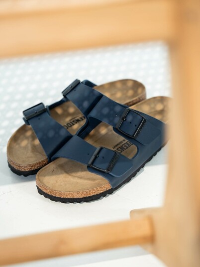 Birkenstock Arizona Birko Flor Blå 42
