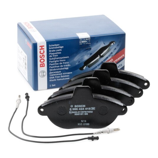 Bremseklosser BOSCH 0 986 424 415 Bremseklosser BOSCH 0 986 424 415