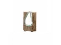 Leonardo Casolare Square-shaped vase Glass Tre Gjennomsiktig Bord Innendørs Casolare Leonardo Casolare Square-shaped vase Glass Tre Gjennomsiktig Bord Innendørs Casolare
