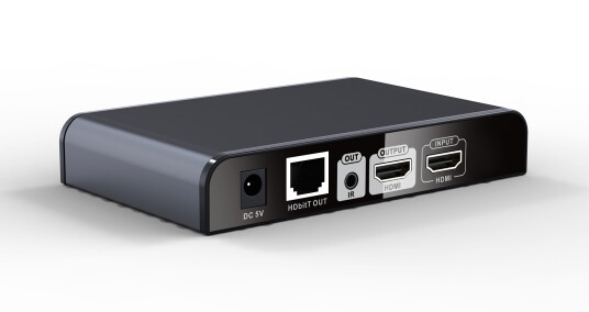Deltaco HDMI-forlengelse over Ethernet 150m HDbitT 1080P med IR og loop-out