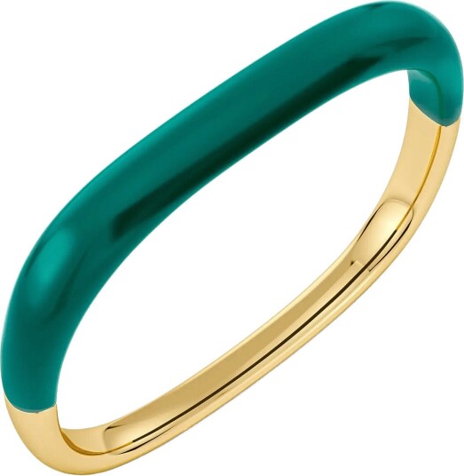 Edblad Lore Bangle Gold/Green   Gold   L