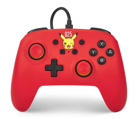 PowerA Wired Controller for Nintendo Switch - Laughing Pikachu PowerA Wired Controller for Nintendo Switch - Laughing Pikachu