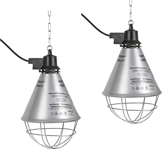 Varmelampe med 5 meter kabel Varmelampe med 5 meter kabel