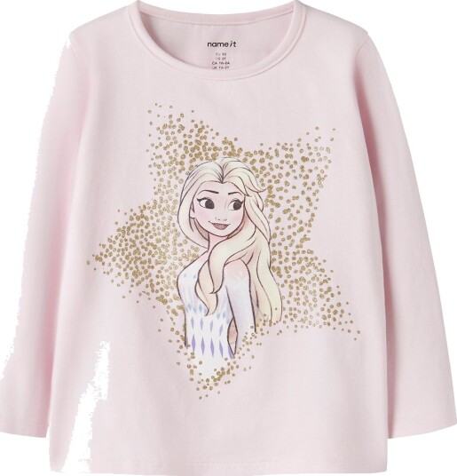Name It Genser - NmfSoma - Frossen - Vugge Rosa - Name It - 2 år (92) - Genser