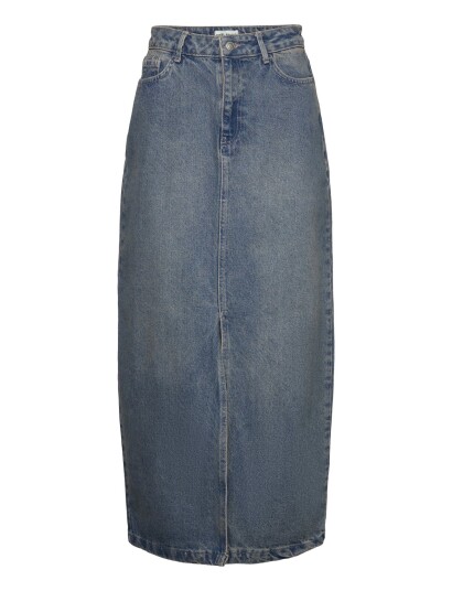 ENKEL STUDIO Esbow Long Skirt Denim F |Blå |34 ENKEL STUDIO Esbow Long Skirt Denim F |Blå |34
