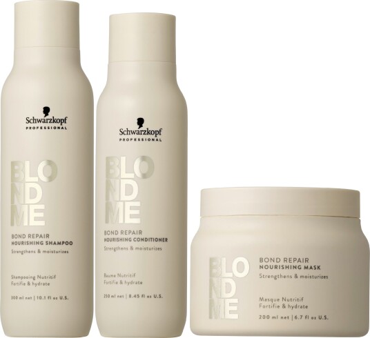 Schwarzkopf Professional BLONDME Nourishing Bundle Shampoo 300 ml & Co